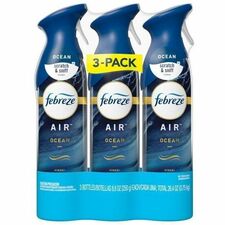 Febreze Air Freshener Spray Spray - 8.8 fl oz (0.3 quart) - Ocean - 3 / Pack