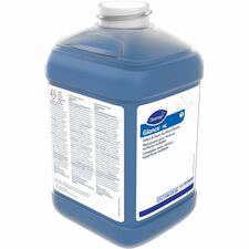 Diversey Glance Multi-Surface Cleaner For Glass, Surface, Window - Ready-To-Use/Concentrate - 84.5 fl oz (2.6 quart) - Ammonia Scent - Quick Drying, Streak-free - Blue - 2 / Unit
