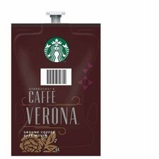Flavia Freshpack, Ground Caffe Verona Coffee Compatible with Flavia - American - Dark - Freshpack, Ground - Caffe Verona, Classic - 76 / Case