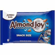 Almond Joy Candy Bars Coconut and Almond Chocolate, Milk Chocolate - Individually Wrapped - 1.26 lb - 2 / Carton