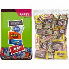 Hershey Chocolate Assortment Nougat, Caramel, Peanut Butter, Chocolate, Milk Chocolate, Dark Chocolate Mint - 2 / Carton