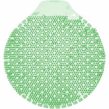 Fresh Products Tidal Wave Urinal Screens Lasts upto 60 Days - Splash Reducer, Odor Control - 6 / Box - Green