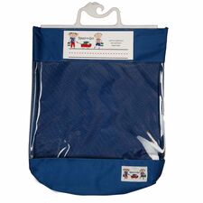 Seat Sack Read-n-Go Book Baggies Original Blue - Poly Cotton - Classroom, School - 1 Each