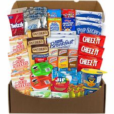 Snack Box Pros Dorm Room Survival Snack Box Assorted - 6.37 lb - 54 / Carton