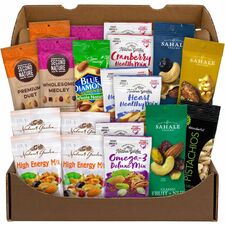 Snack Box Pros Healthy Mixed Nuts Snack Box Assorted - 2.35 lb - 19 / Carton