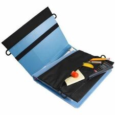 Seat Sack Strap-n-Sack Carrying Case (Pouch) Pencil - Black Ripstop Nylon Body - 8.5" Height x 11.5" Width - 25 / Carton