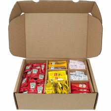 Snack Box Pros Condiments Snack Box Hot, Spicy Brown - 3.68 oz - 515 / Carton