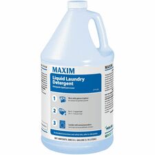Midlab Liquid Laundry Detergent For Laundry - Liquid - 128 fl oz (4 quart) - Non Alkaline, Non-irritating - White - 4 / Carton