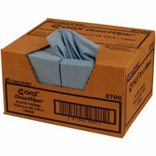 Chicopee Veraclean Critical Cleaning Wipe Smooth Wipe - 13" Length x 12" Width - Recommended For: Residue Remover, Dirt Remover, Fingerprint Remover - Durable, Soft, Absorbent - Blue - 400 / Carton