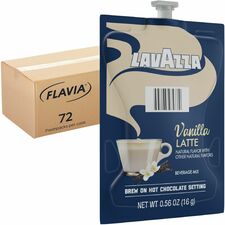 Lavazza Freshpack Latte Freshpacks 0.5 oz - Freshpack - Vanilla Latte - 72 / Carton