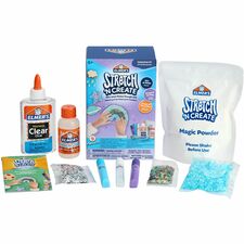 Elmer's Stretch 'N Create Dough Kit Decoration, Shaping, Art, Craft - 9 Piece(s) - Keepsakes - 1 Box