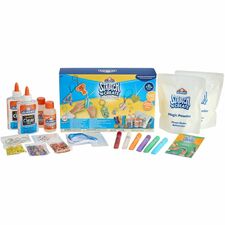 Elmer's Stretch 'N Create Dough Kit Decoration, Shaping, Art, Craft, Key Chain, Ornaments - 18 Piece(s) - Assorted - 1 Box