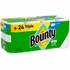 Bounty Select-A-Size Paper Towels 2 Ply - Diamond Texture - Green - PaperRoll - 123/Roll - 8 / Carton