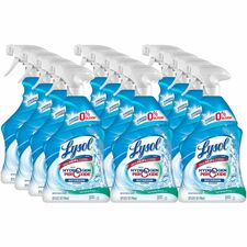 Lysol Peroxide Spring Cleaner For Multi Surface, Bathroom - 32 fl oz (1 quart) - Fresh Clean Scent - Residue-free, Bleach-free - Blue Trigger Bottle - 12 / Carton