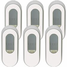 Dial Professional Versa Pouch Dispenser 15 fl oz Capacity - Locking Mechanism, Tamper Resistant, Vandal Resistant - Light Gray - 6 / Carton