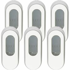 Dial Professional Versa Cartridge Dispenser 15 fl oz Capacity - Locking Mechanism, Tamper Resistant, Vandal Resistant - Light Gray - 6 / Carton