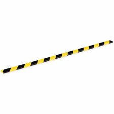 DURABLE Safety Protection Profiles Adhesive Mount for Indoor, Production Area, Warehouse, Basement, Staircase, Garage, Wall, Cabinet, Shelf, Storage Trolley, Machinery, ... - Polyurethane Foam, Plastic - 5 / Pack