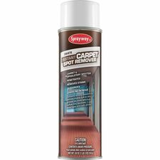 Sprayway Spot & Stain Remover For Multi Surface, Multipurpose - 20 fl oz (0.6 quart) - Mild Scent - Fast Acting, Deodorize, Residue-free - Black/Multi Can - 1 Each
