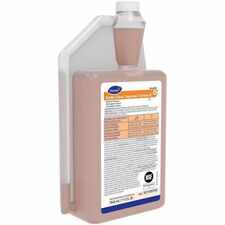 Diversey Neutral Floor Cleaner For Floor - Concentrate - 32 fl oz (1 quart) - Citrus Scent - Non Alkaline, Film-free, Rinse-free, Low Foaming - Orange Spray - 6 / Carton