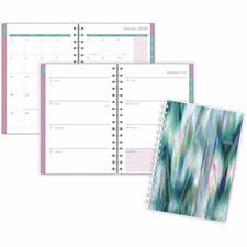 At-A-Glance Neo Weekly Monthly Planner Weekly, Monthly - 12 Month - January 2026 to December 2026 - 1 Week Double Page Layout - 5 1/2" x 8 1/2" Sheet Size - Twin Wire - Neo - Poly Cover - Dated Planning Page, Tabbed, Monthly Tab, Unruled Daily Block, Doub