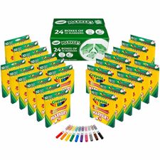 Crayola Bulk Broadline Marker Set Multi Ink - 10 / Pack