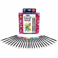 Crayola Blend & Shade Colored Pencils Multi Lead - 24 / Pack