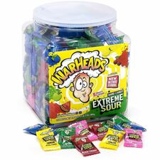 Green Rabbit Sweets Snack Boxes Fruity, Lemon, Watermelon, Black Cherry, Blue Raspberry, Apple - Individually Wrapped - 240 / Carton