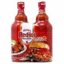Green Rabbit Frank's Red Hot Original Hot Sauce Cayenne Pepper - 2 / Carton