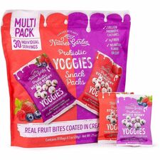 Green Rabbit Nature's Garden Probiotic Yoggies Assorted - 0.70 oz - 30 / Carton