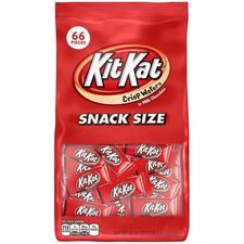 Green Rabbit Kit Kats Snack-Size Milk Choc. Wafers Milk Chocolate - Individually Wrapped - 2.02 lb - 1 / Carton