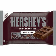 Green Rabbit Hershey's Snack-Size Milk Chocolate Milk Chocolate - Individually Wrapped - 1.24 lb - 1 / Carton