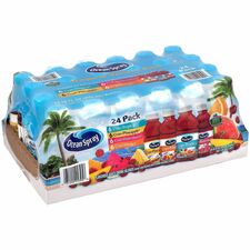 Green Rabbit Ocean Spray Tropical Variety Pack Cran Tropical, Cran Pineapple, Cran Mango, Cran Watermelon - 24 / Carton
