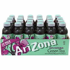 Green Rabbit Ginseng and Honey Green Tea Green Tea Bottle Green Tea - 24 / Carton