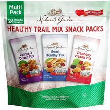 Green Rabbit Healthy Trail Mix Snack Packs 1.20 oz Pouch - 24 / Carton