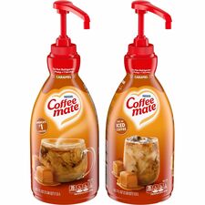 Nestle Caramel Liquid Creamer Caramel Flavor - 50.72 fl oz (1.50 L) - 300 Serving - 2 / Carton