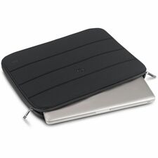 Solo Carrying Case (Sleeve) for 17.3" Notebook - Black Scratch Resistant - Neoprene Body - Checkpoint Friendly - 13" Height x 1.5" Width x 17.5" Depth - 1 Each