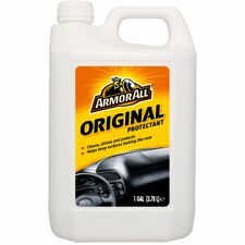 Armor All Original Protectant Spray For Car, Plastic, Consoles - 1 gal - Non-greasy, UV Resistant, Damage Resistant, Crack Resistant, Fade Resistant, Discoloration Resistant - White - 4 / Carton