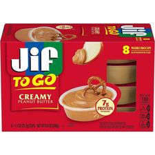 Jif Peanut Butter Creamy - 1.10 oz - 8 / Pack