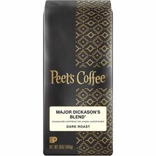Peet's Coffee&trade; K-Cup Major Dickason's Blend Coffee Compatible with Keurig Brewer - Dark - 22 K-Cup - K-Cup - Major Dickason's - 4 / Carton