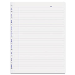 MiracleBind Ruled Paper Refill Sheets for all MiracleBind Notebooks and Planners, 11 x 9.06, White/Blue Sheets, Undated