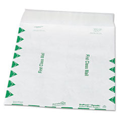 Lightweight 14 lb Tyvek Catalog Mailers, First Class, #12 1/2, Square Flap, Redi-Strip Closure, 9.5 x 12.5, White, 100/Box