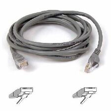 Belkin RJ45 Category 5e Patch Cable 7 ft Category 5e Network Cable - First End: RJ-45 - Patch Cable - Gray - 1 Each