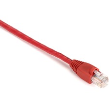 Black Box GigaBase Cat.5e UTP Patch Network Cable 1 ft Category 5e Network Cable for Patch Panel, Wallplate, Network Device - First End: 1 x RJ-45 Network - Male - Second End: 1 x RJ-45 Network - Male - 1 Gbit/s - Patch Cable - Gold Plated Contact - CM -