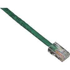 Black Box GigaBase Cat.5e UTP Patch Network Cable 6 ft Category 5e Network Cable for Patch Panel, Wallplate, Network Device - First End: 1 x RJ-45 Network - Male - Second End: 1 x RJ-45 Network - Male - Patch Cable - CM - 24 AWG - Green - 1 Each