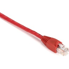 Black Box GigaBase Cat.5e UTP Patch Network Cable 20 ft Category 5e Network Cable for Patch Panel, Wallplate, Network Device - First End: 1 x RJ-45 Network - Male - Second End: 1 x RJ-45 Network - Male - 1 Gbit/s - Patch Cable - Gold Plated Contact - CM -