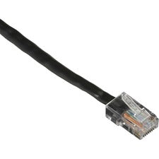 Black Box GigaBase Cat.5e UTP Patch Network Cable 100 ft Category 5e Network Cable for Patch Panel, Wallplate, Network Device - First End: 1 x RJ-45 Network - Male - Second End: 1 x RJ-45 Network - Male - Patch Cable - CM - 24 AWG - Black - 1 Each