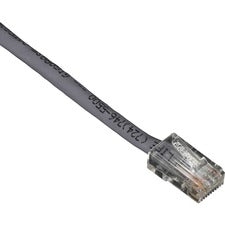 Black Box GigaBase Cat.5e UTP Patch Network Cable 30 ft Category 5e Network Cable for Patch Panel, Wallplate, Network Device - First End: 1 x RJ-45 Network - Male - Second End: 1 x RJ-45 Network - Male - Patch Cable - CM - 24 AWG - Gray - 1 Each