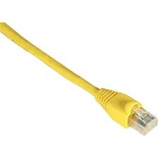 Black Box GigaTrue Cat.6 UTP Patch Network Cable 3 ft Category 6 Network Cable for Patch Panel, Wallplate, Network Device - First End: 1 x RJ-45 Network - Male - Second End: 1 x RJ-45 Network - Male - 1 Gbit/s - Patch Cable - Gold Plated Contact - CM - 24