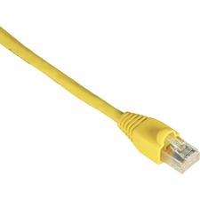 Black Box GigaTrue Cat.6 UTP Patch Network Cable 4 ft Category 6 Network Cable for Patch Panel, Wallplate, Network Device - First End: 1 x RJ-45 Network - Male - Second End: 1 x RJ-45 Network - Male - 1 Gbit/s - Patch Cable - Gold Plated Contact - CM - 24