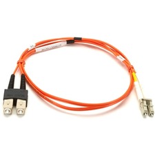 Black Box Fiber Optic Duplex Patch Network Cable 9.80 ft Fiber Optic Network Cable for Network Device - First End: 2 x SC Network - Male - Second End: 2 x LC Network - Male - Patch Cable - OFNR - 50/125 &micro;m - Orange - 1 Each